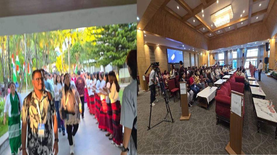 Arunachal showcases tribal heritage at Ashtalakshmi cultural exchange Arunachal showcases tribal heritage at Ashtalakshmi cultural exchange