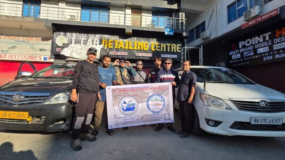 4th Khangri Glacier Expedition launched to study glacier changes in Arunachal Himalaya 4th Khangri Glacier Expedition launched to study glacier changes in Arunachal Himalaya