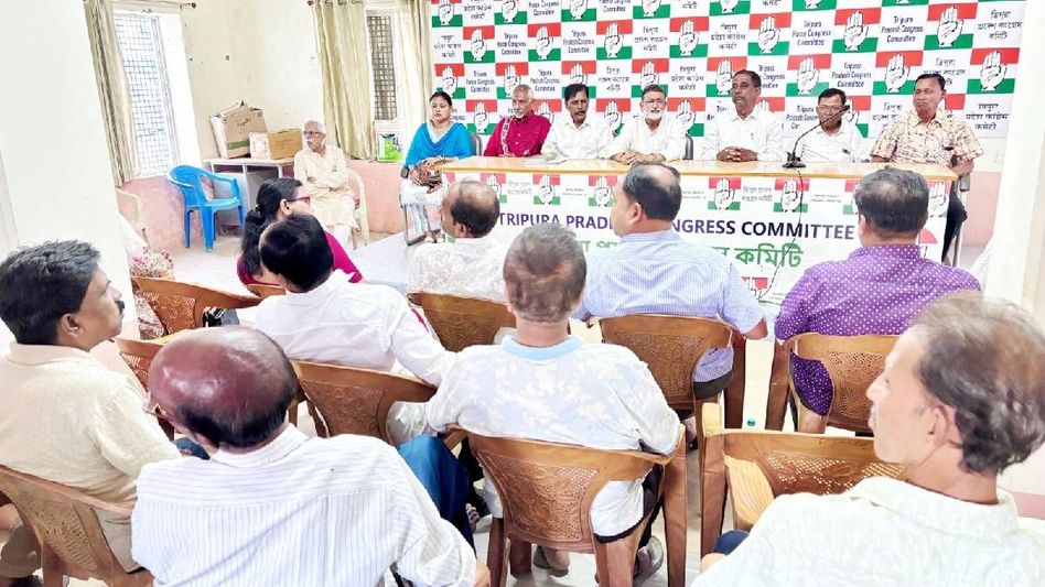 BJP using 150 years of Vande Mataram as political weapons to hide governance failures: Tripura Congress Chief BJP using 150 years of Vande Mataram as political weapons to hide governance failures: Tripura Congress Chief