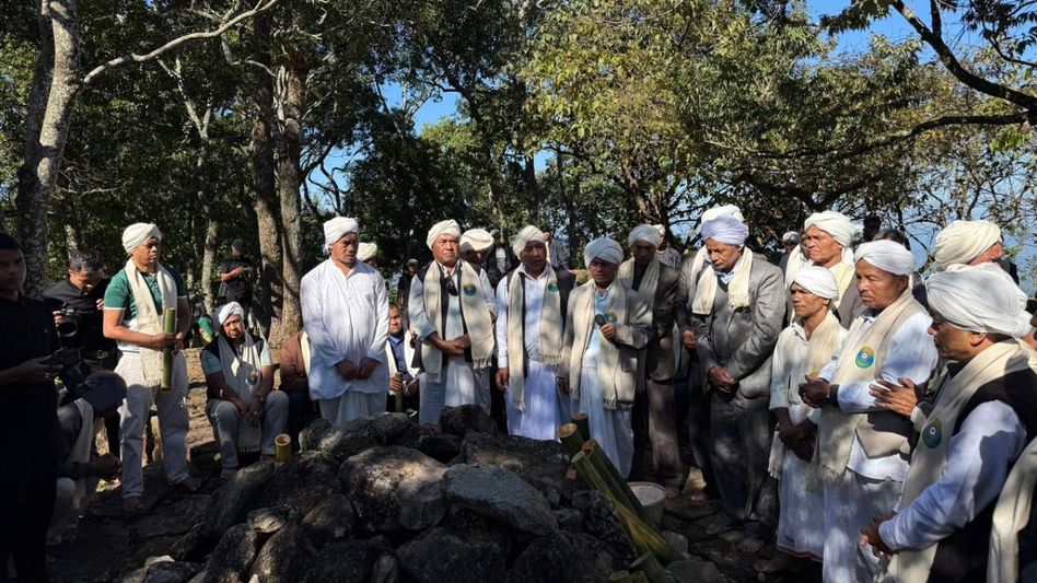 Meghalaya: 40 monoliths erected at Lum Sohpetbneng to mark 125 years of Seng Khasi Meghalaya: 40 monoliths erected at Lum Sohpetbneng to mark 125 years of Seng Khasi