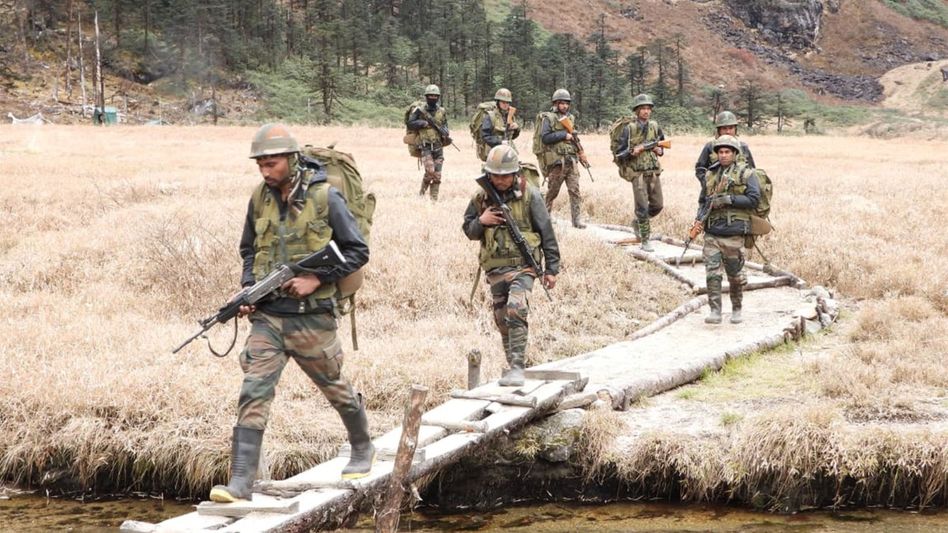 Troops carry out high-intensity training operations in eastern Arunachal frontier Troops carry out high-intensity training operations in eastern Arunachal frontier