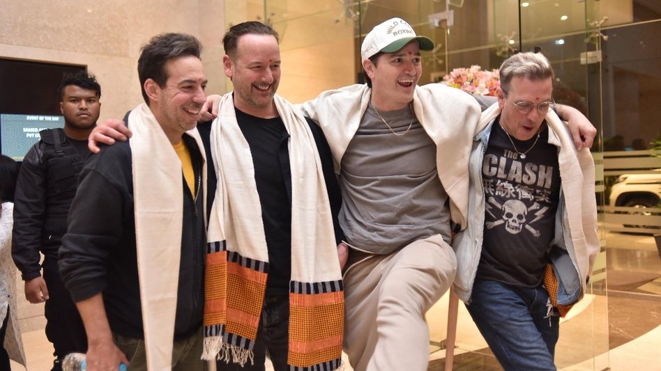 The Script lands in Shillong for their first-ever India show The Script lands in Shillong for their first-ever India show