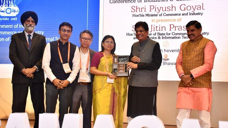 Tripura shines bright at Udyog Samagam 2025, bags top achiever title in business reforms Tripura shines bright at Udyog Samagam 2025, bags top achiever title in business reforms