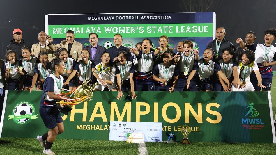 Jakrem SC lift inaugural Meghalaya Women's State League title after dramatic comeback Jakrem SC lift inaugural Meghalaya Women's State League title after dramatic comeback