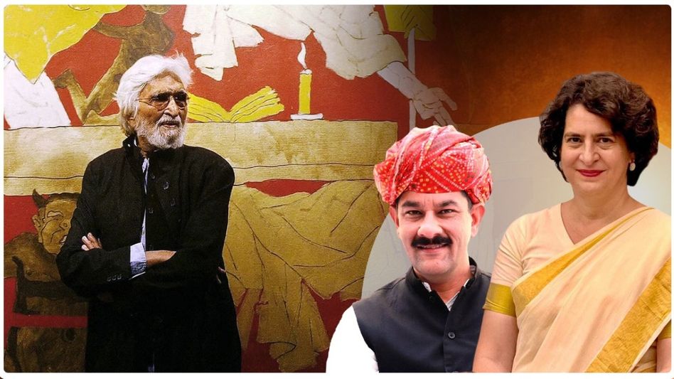 From Priyanka Gandhi to Jitendra Singh: Congress and controversies over MF Husain From Priyanka Gandhi to Jitendra Singh: Congress and controversies over MF Husain