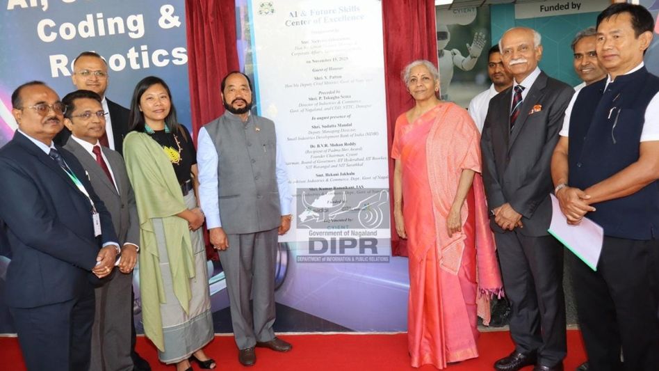 Nagaland positioned as new hub for AI skilling as Sitharaman opens Future Skills Centre Nagaland positioned as new hub for AI skilling as Sitharaman opens Future Skills Centre