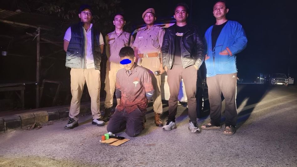 Operation Dawn 2.0: East Siang Police arrest drug peddler, seize heroin and cannabis in Pasighat Operation Dawn 2.0: East Siang Police arrest drug peddler, seize heroin and cannabis in Pasighat