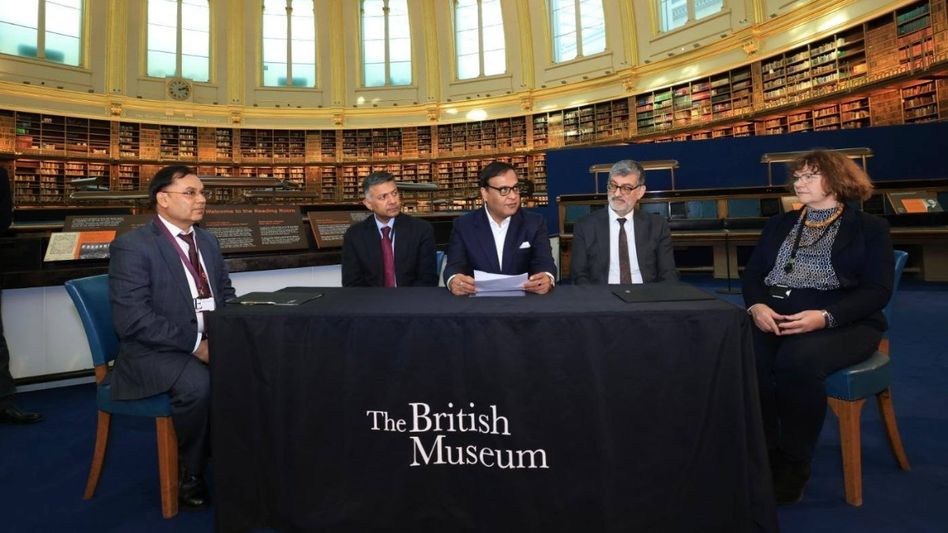 Assam inks pact with British Museum to bring sacred Brindabani Vastra home Assam inks pact with British Museum to bring sacred Brindabani Vastra home