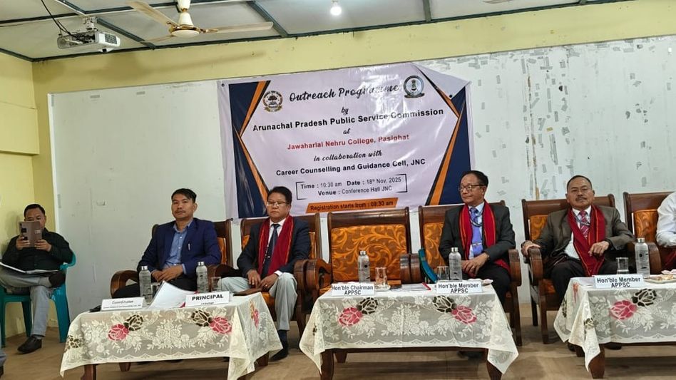 APPSC, CC&GC of JNC Pasighat conduct outreach programme for students APPSC, CC&GC of JNC Pasighat conduct outreach programme for students