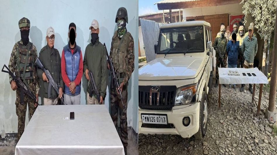 Manipur: 3 insurgent cadres arrested in coordinated security operations across the state Manipur: 3 insurgent cadres arrested in coordinated security operations across the state