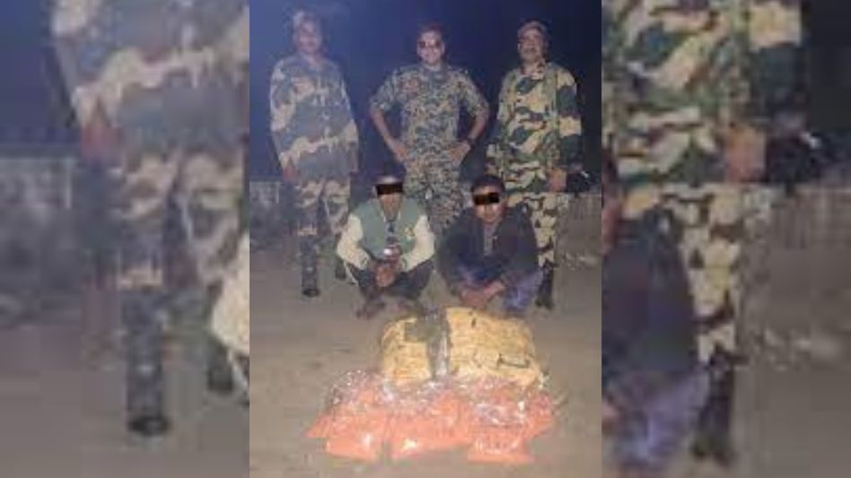 Two Myanmar nationals held as BSF seizes meth, heroin worth Rs 26 crore near Aizawl Two Myanmar nationals held as BSF seizes meth, heroin worth Rs 26 crore near Aizawl