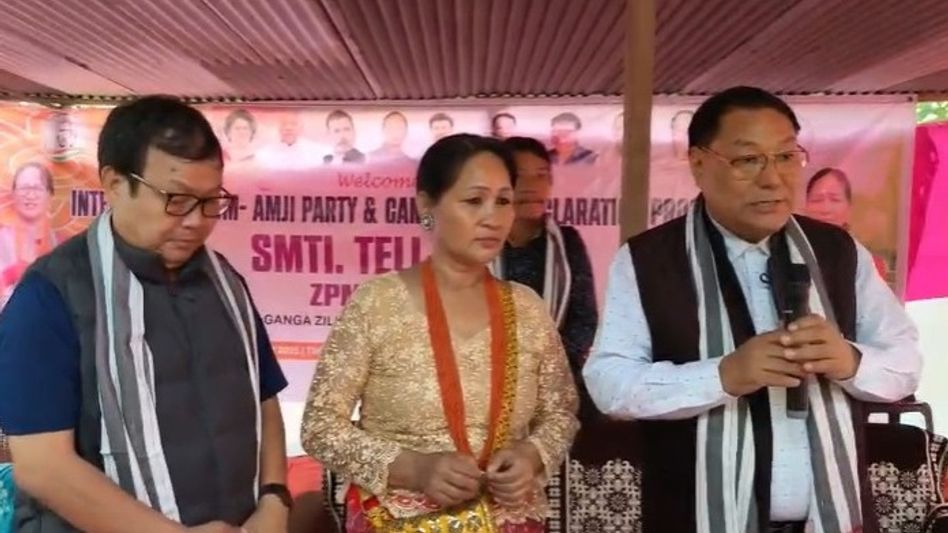 Arunachal Congress names social activist Teli Yamang as candidate for Baath–Ganga seat Arunachal Congress names social activist Teli Yamang as candidate for Baath–Ganga seat