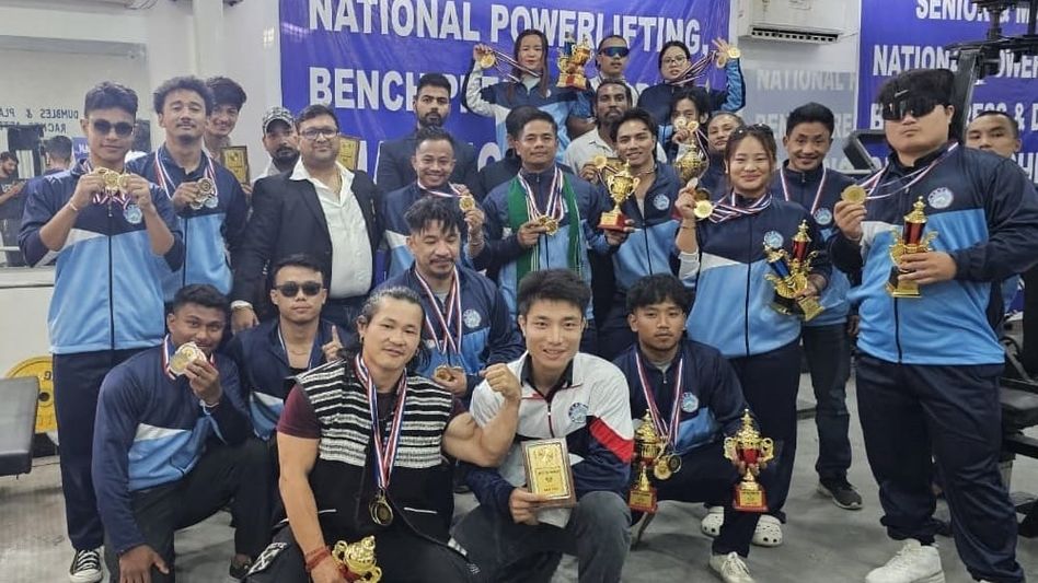 Arunachal squad marks major breakthrough at national powerlifting meet Arunachal squad marks major breakthrough at national powerlifting meet