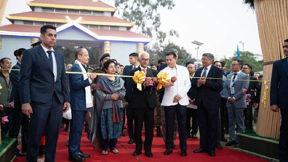 Manipur Governor inaugurates Sangai Festival amid widespread protests Manipur Governor inaugurates Sangai Festival amid widespread protests