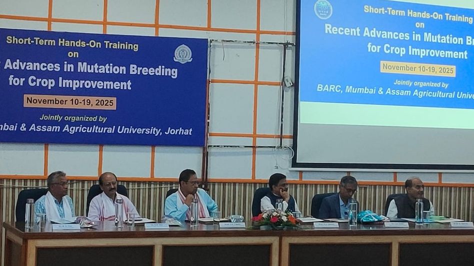 Assam Agricultural University and BARC conduct national training on mutation breeding for crop innovation Assam Agricultural University and BARC conduct national training on mutation breeding for crop innovation