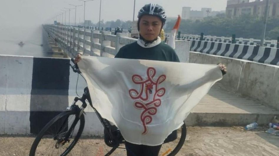 Manipur transgender activist’s 3,000-km ride pushes call for lasting peace in state Manipur transgender activist’s 3,000-km ride pushes call for lasting peace in state