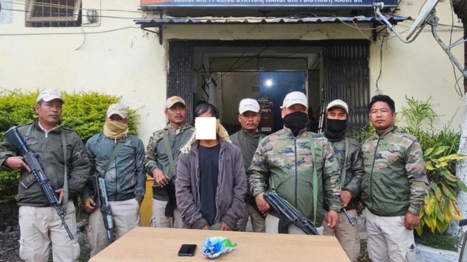 Manipur police arrest village chief in opium case, destroy large poppy fields Manipur police arrest village chief in opium case, destroy large poppy fields