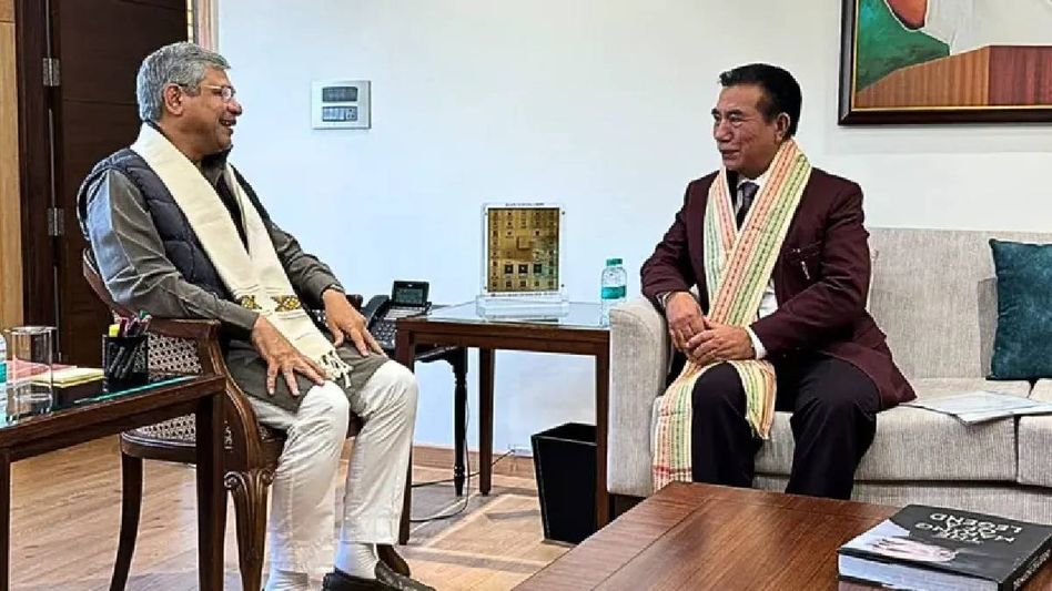 Lalduhoma seeks ILP–IRCTC integration to simplify travel for visitors to Mizoram Lalduhoma seeks ILP–IRCTC integration to simplify travel for visitors to Mizoram