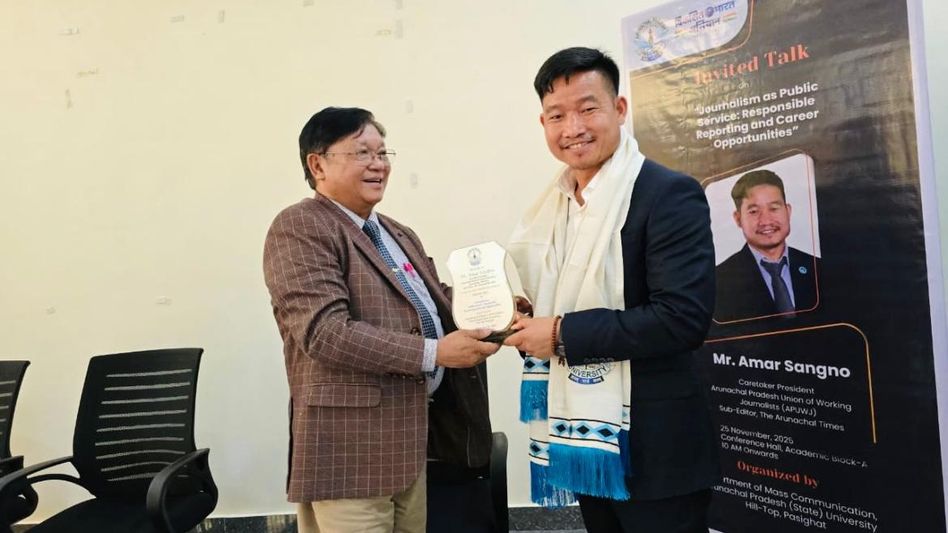 ‘Journalism must serve the people, not power’: Amar Sangno tells APSU students ‘Journalism must serve the people, not power’: Amar Sangno tells APSU students