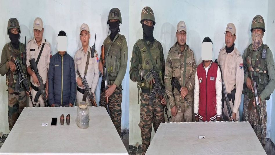 Security forces arrest 5 active KCP (PWG) cadres in Manipur's Imphal East and West districts Security forces arrest 5 active KCP (PWG) cadres in Manipur's Imphal East and West districts