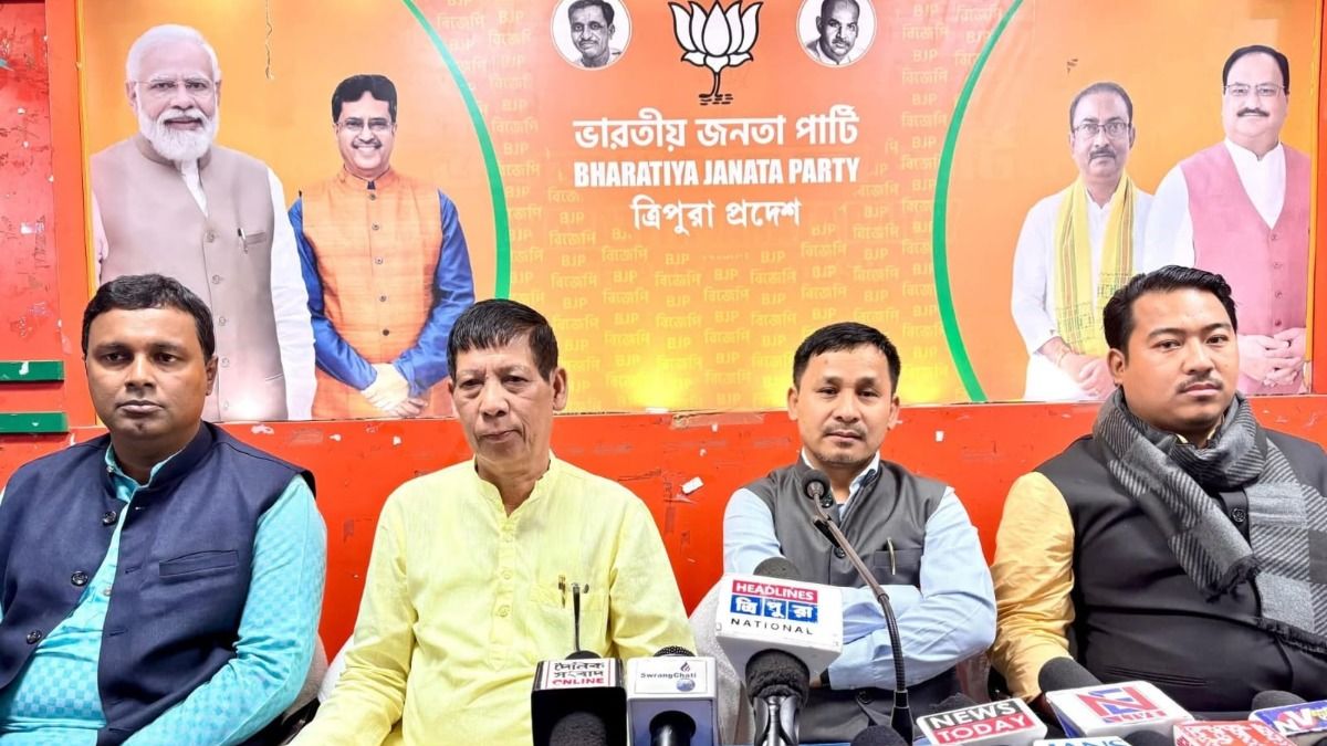 Tripura BJP leader attacks ‘One North East’ push, says Pradyot trying to stay politically relevant Tripura BJP leader attacks ‘One North East’ push, says Pradyot trying to stay politically relevant