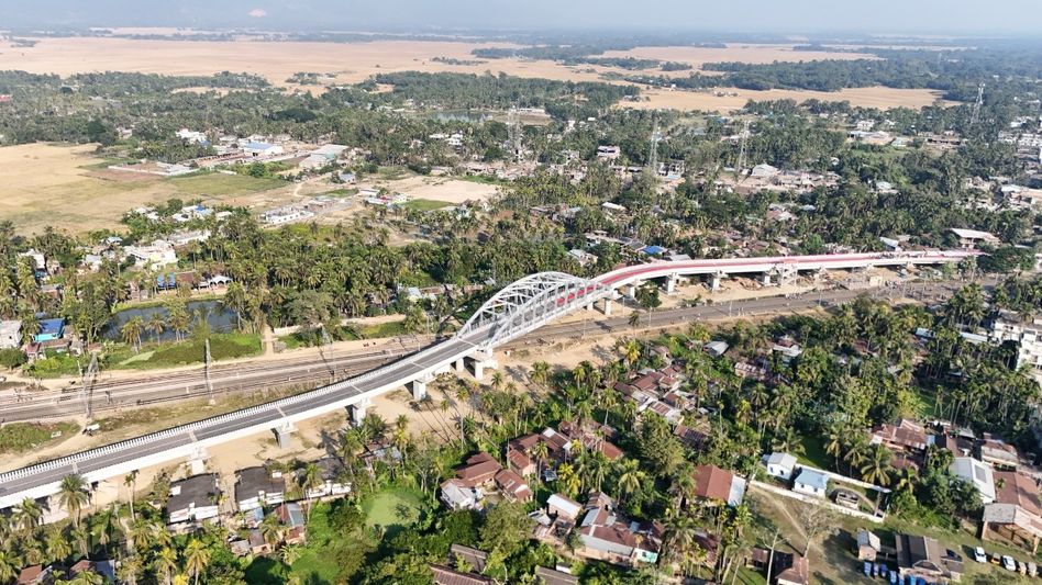 Assam unveils Rs 83-cr Jamunamukh rail overbridge aimed at easing travel bottlenecks Assam unveils Rs 83-cr Jamunamukh rail overbridge aimed at easing travel bottlenecks