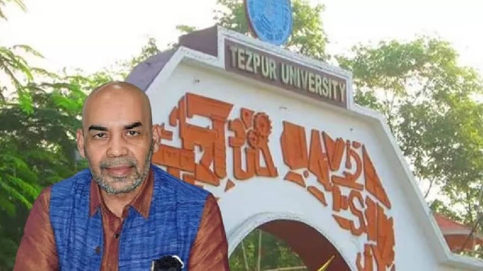Tezpur University VC seen on various events but has no time to attend University Tezpur University VC seen on various events but has no time to attend University