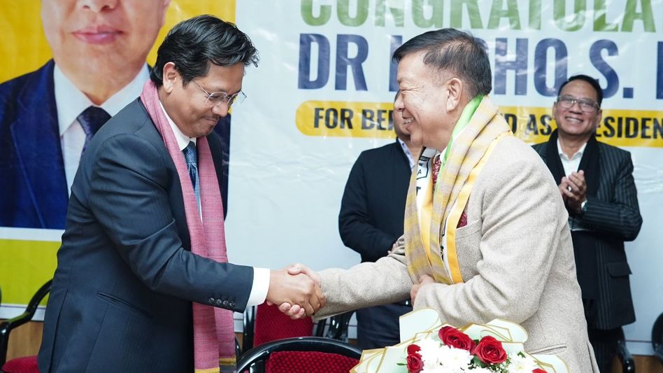 NPP revamps Manipur leadership as Conrad K Sangma welcomes new state chief NPP revamps Manipur leadership as Conrad K Sangma welcomes new state chief