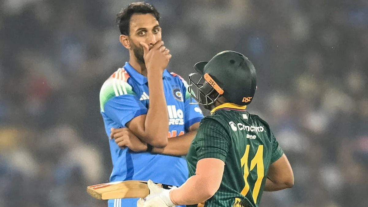 Prasidh Krishna in action as India’s bowlers struggled to defend 358 vs South Africa