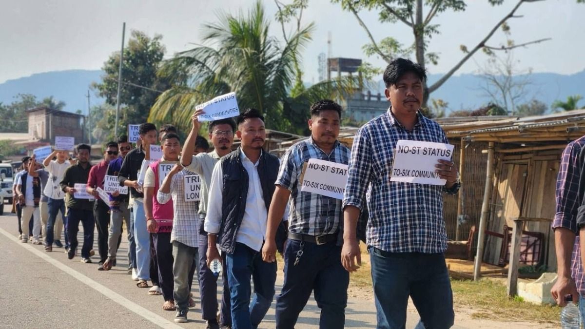 Dokmoka to Haflong erupts in protest against ST status move