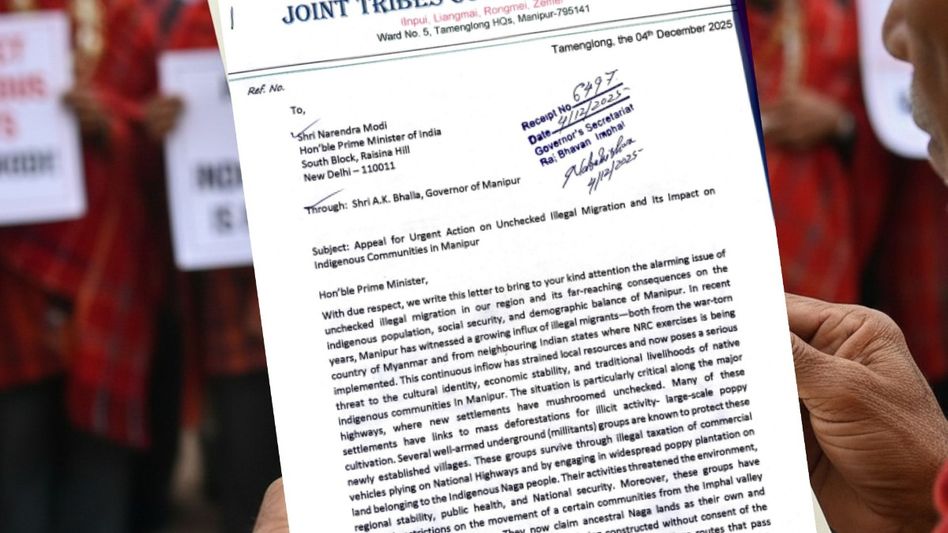 Indigenous Naga tribes appeal to PM Modi over illegal migration crisis in Manipur Indigenous Naga tribes appeal to PM Modi over illegal migration crisis in Manipur