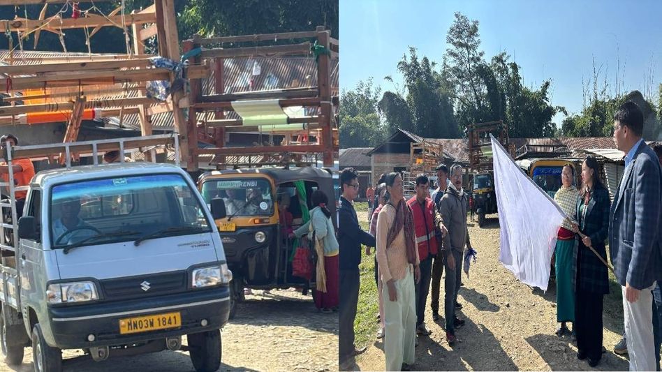 Manipur: After months in camps, 64 displaced families return home Manipur: After months in camps, 64 displaced families return home