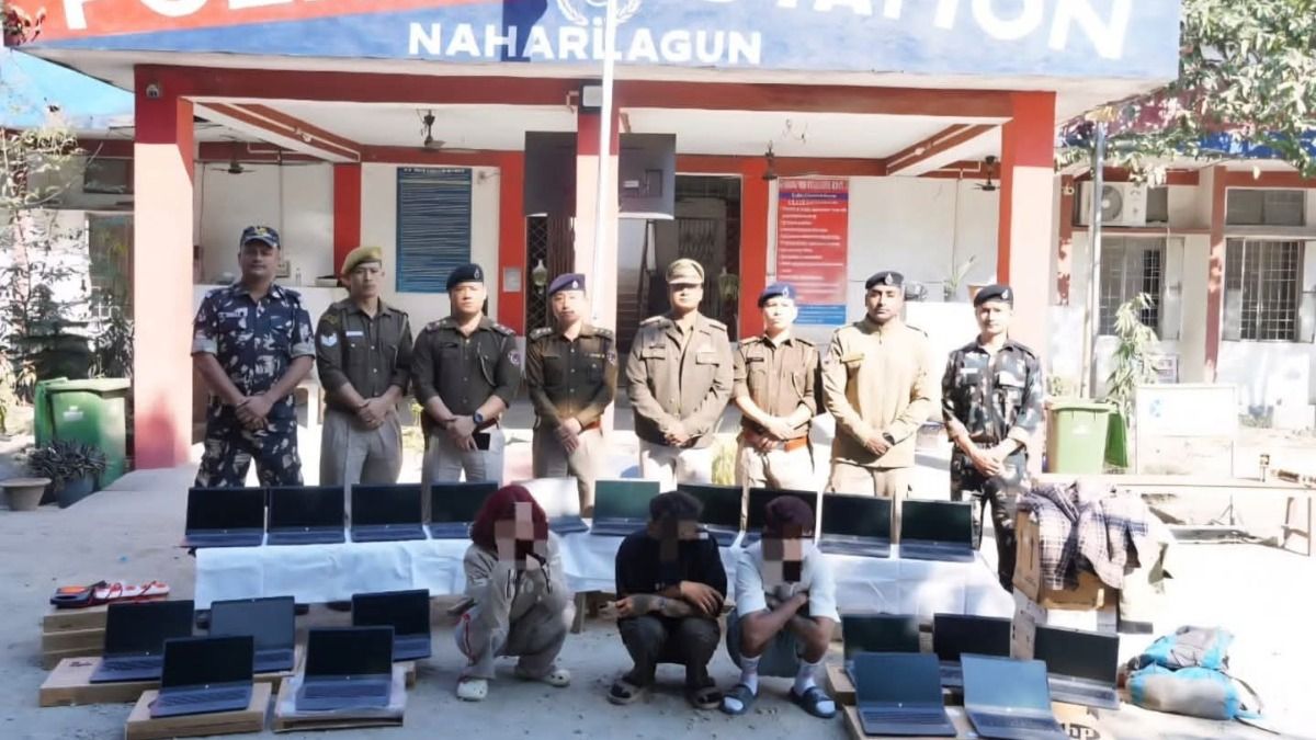 Naharlagun police recover 20 stolen laptops from TRIHMS IT Cell; four held within 24 hours Naharlagun police recover 20 stolen laptops from TRIHMS IT Cell; four held within 24 hours