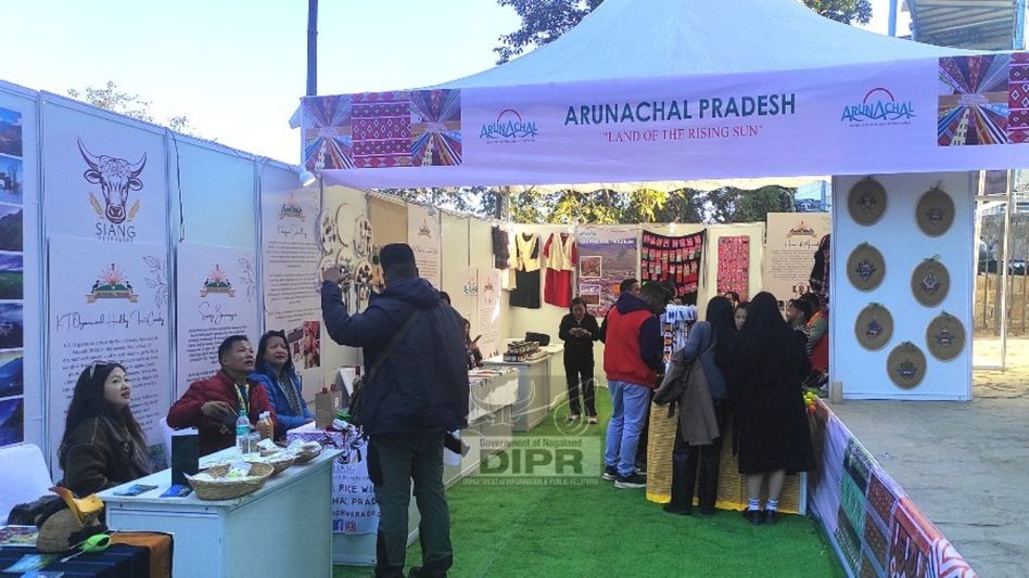 Arunachal showcases culture and entrepreneurship as sole state partner at Hornbill Festival Arunachal showcases culture and entrepreneurship as sole state partner at Hornbill Festival