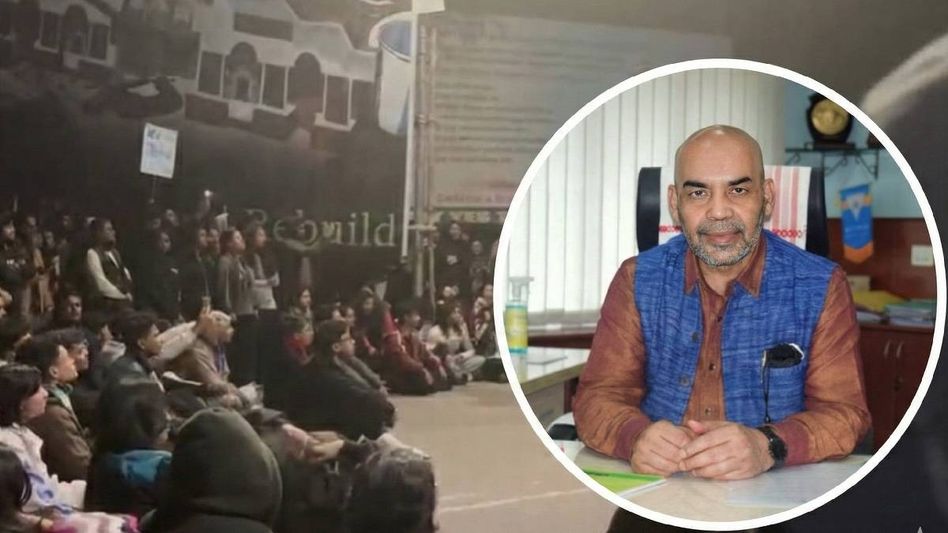 Tezpur University crisis: VC relieved of administrative duties, to face probe amid escalating student unrest Tezpur University crisis: VC relieved of administrative duties, to face probe amid escalating student unrest