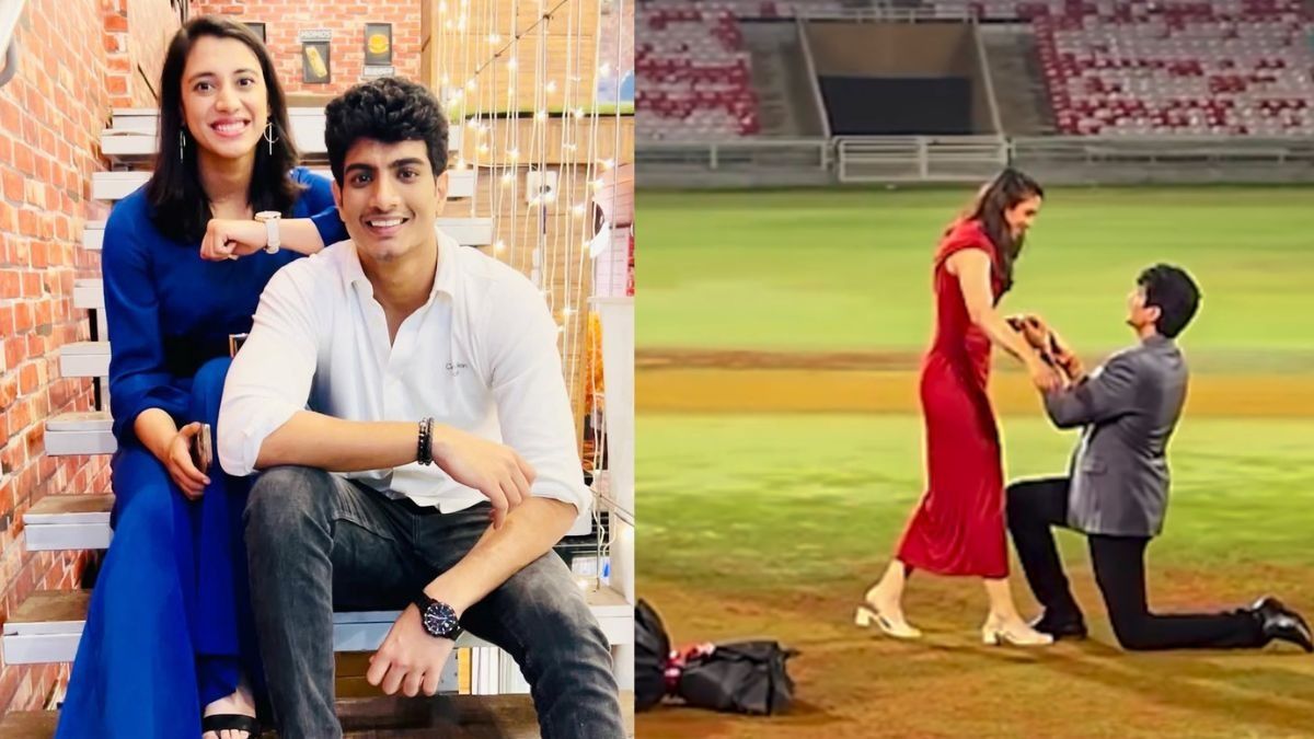 Palash Muchhal and Smriti Mandhana