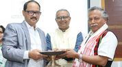 Gauhati University felicitates Prof. B N Goswami on selection as ANRF Prime Minister Professor Gauhati University felicitates Prof. B N Goswami on selection as ANRF Prime Minister Professor