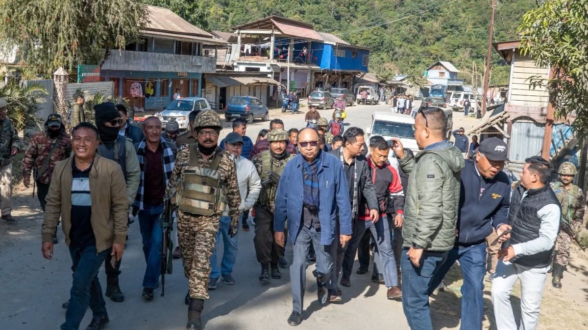 Manipur: MLA Khemchand’s Ukhrul relief camp visit draws objection