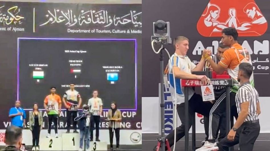 Assam armwrestler Abhinab Gautam shines at Asian Armwrestling Cup 2025, bags silver and bronze in Ajman Assam armwrestler Abhinab Gautam shines at Asian Armwrestling Cup 2025, bags silver and bronze in Ajman