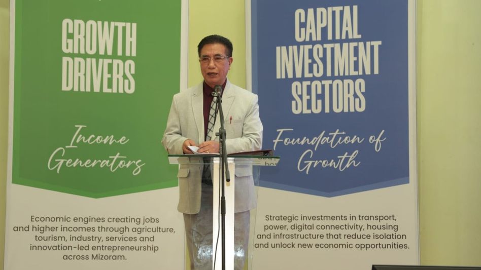 Mizoram charts ambitious long-term strategy as 2047 roadmap projects major economic transformation Mizoram charts ambitious long-term strategy as 2047 roadmap projects major economic transformation