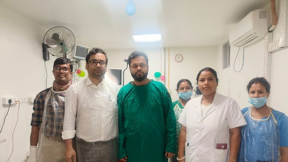 Tripura hospital doctors remove pre-cancerous polyp in Bangladeshi patient Tripura hospital doctors remove pre-cancerous polyp in Bangladeshi patient