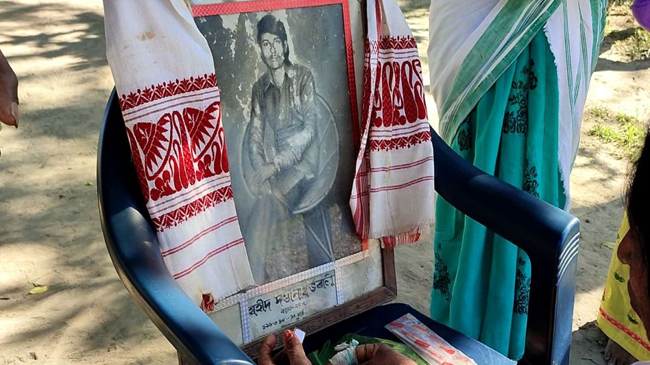 Majuli martyr's family still awaits basic road access, 42 years after Assam Movement Majuli martyr's family still awaits basic road access, 42 years after Assam Movement