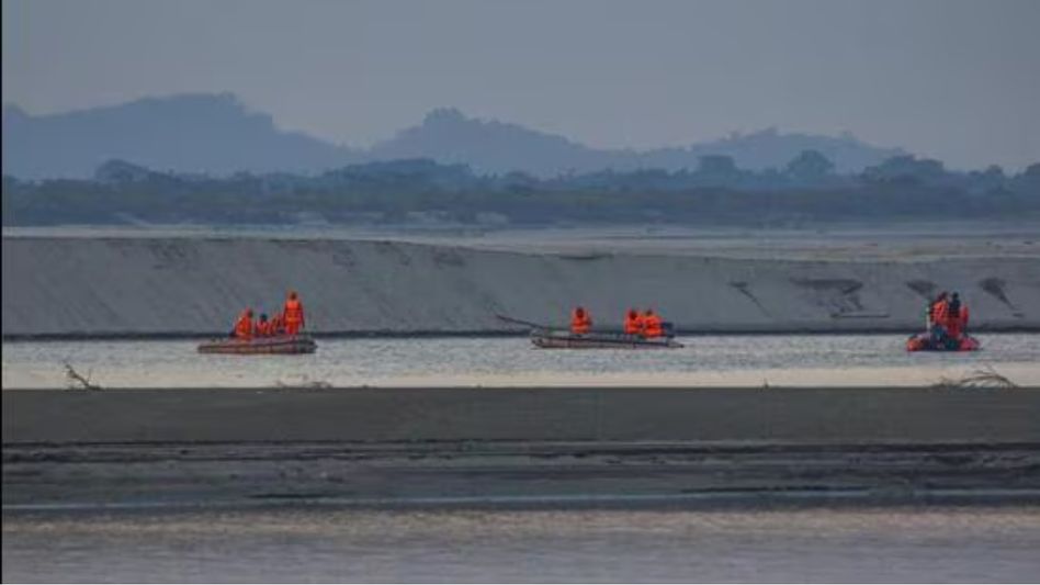 Five missing after group swept away while swimming in Brahmaputra at Guwahati’s Kharghuli Five missing after group swept away while swimming in Brahmaputra at Guwahati’s Kharghuli