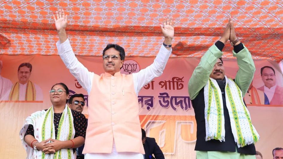 Tripura CM accuses rival parties of attempting to disrupt peace, warns of strict action Tripura CM accuses rival parties of attempting to disrupt peace, warns of strict action