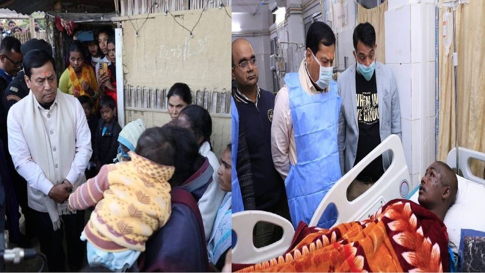 Sarbananda Sonowal reviews ongoing rescue operations after Anjaw tragedy, meets bereaved families in Tinsukia Sarbananda Sonowal reviews ongoing rescue operations after Anjaw tragedy, meets bereaved families in Tinsukia