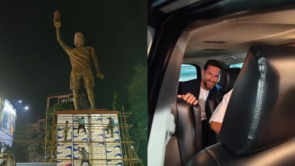 Messi returns to India after 14 years, Kolkata turns into a sea of fans Messi returns to India after 14 years, Kolkata turns into a sea of fans