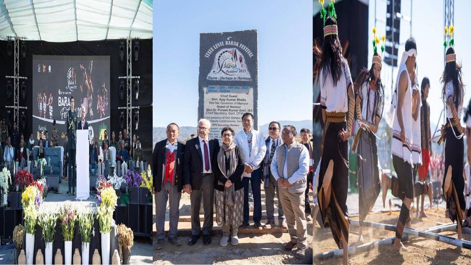 Manipur Governor unveils Barak Festival monolith, calls for cultural and environmental harmony Manipur Governor unveils Barak Festival monolith, calls for cultural and environmental harmony