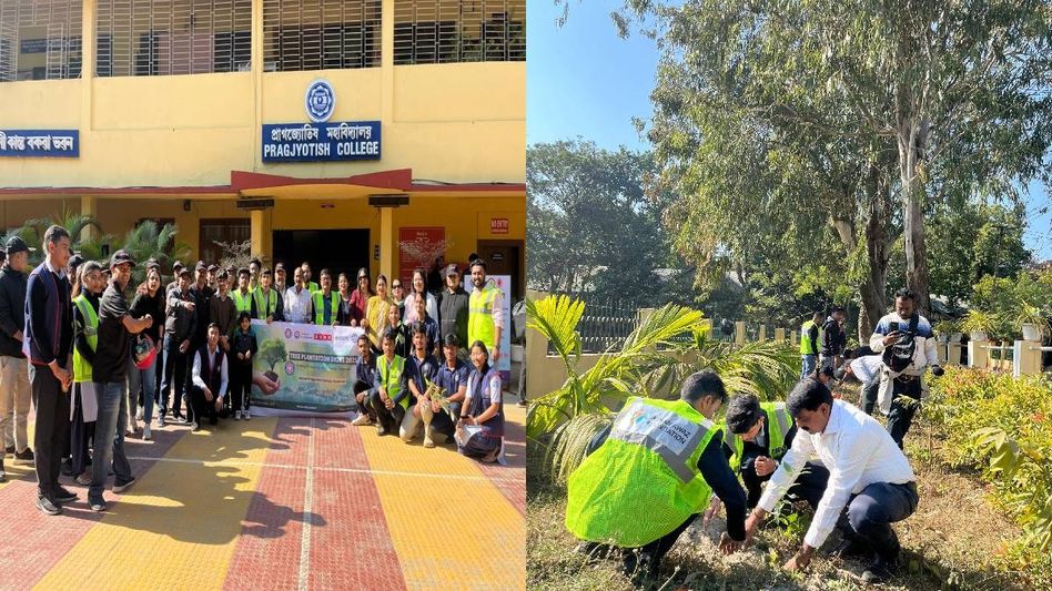 USHA turns 90 with green tribute: 90 Naahor trees planted in honour of Zubeen Garg USHA turns 90 with green tribute: 90 Naahor trees planted in honour of Zubeen Garg