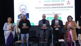 Manipur Governor opens national seminar honouring theatre icon Ratan Thiyam's legacy in Imphal Manipur Governor opens national seminar honouring theatre icon Ratan Thiyam's legacy in Imphal