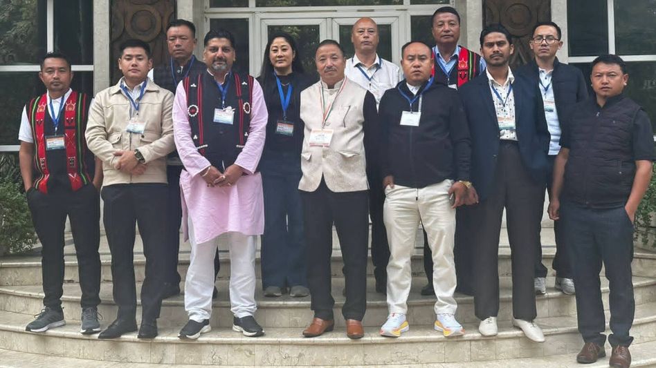 Nagaland Congress joins ‘Vote Chor, Gaddi Chhod’ rally, over 5 crore signatures collected against alleged vote theft Nagaland Congress joins ‘Vote Chor, Gaddi Chhod’ rally, over 5 crore signatures collected against alleged vote theft